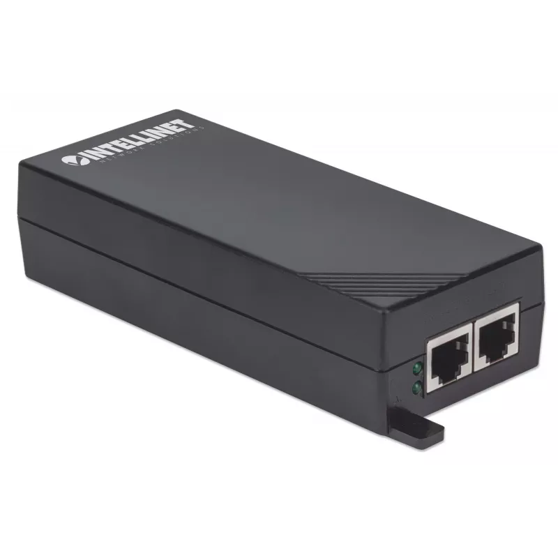 Injetor PoE+ Intellinet Gigabit High-Power, 1 porta de 30 W, compatível com IEEE 802.3at/af, caixa de plástico