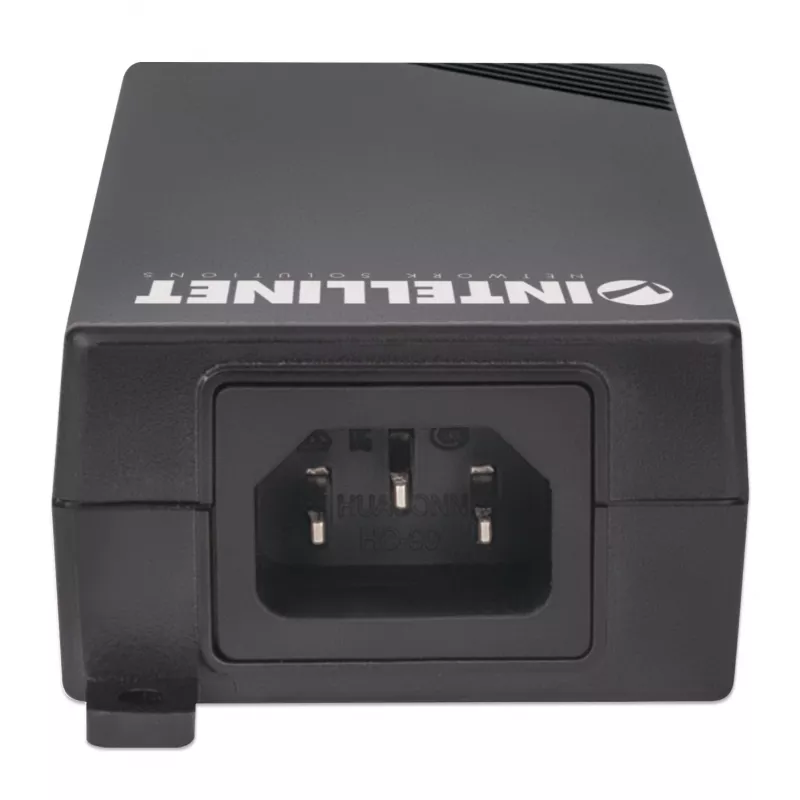 Injetor PoE+ Intellinet Gigabit High-Power, 1 porta de 30 W, compatível com IEEE 802.3at/af, caixa de plástico