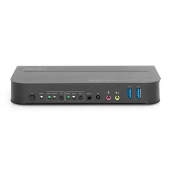 Switch KVM DIGITUS - 2x1 HDMI, HDMI Out, USB, 4Kx2K@60Hz