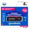 Goodram PX700 SSD SSDPR-PX700-04T-80 unidade de estado sólido interna 4 TB M.2 PCI Express 4.0 NVMe 3D NAND