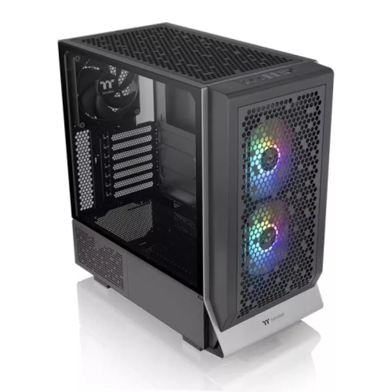 Caixa THERMALTAKE Ceres 300 TG ARGB Mid Tower – preto