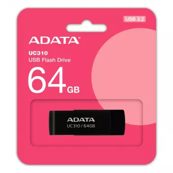 Pen drive ADATA UC310 64 GB USB Type-A 3.2 Gen 1 (3.1 Gen 1) preto