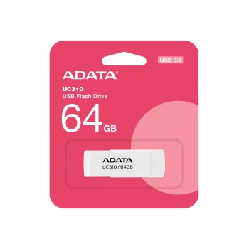 Pen drive ADATA UC310 64 GB USB Type-A 3.2 Gen 1 (3.1 Gen 1) branco