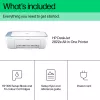 Impressora a cores 3-em-1 sem fios HP DeskJet 2822e, Instant Ink; copiadora, digitalizador