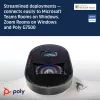 Câmara inteligente POLY Studio E70 20 MP 4K Ultra HD branca