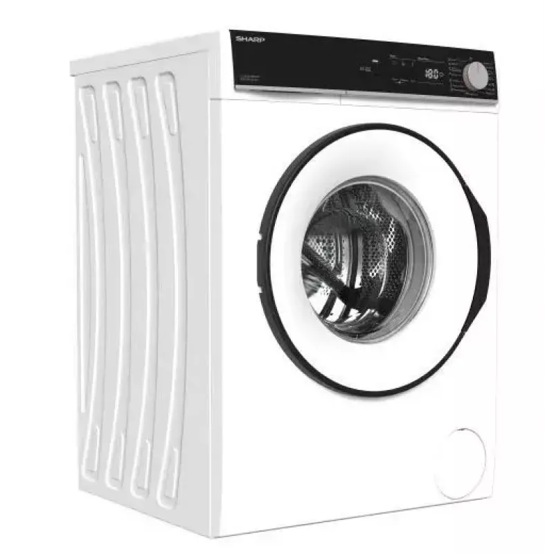 Máquina de lavar roupa Sharp ES-NFA910BW1NA-PL, carga frontal, 9 kg, classe de eficiência energética A