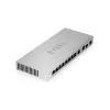 Switch de rede Zyxel XGS1010-12-ZZ0102F não gerido Gigabit Ethernet (10/100/1000) cinzento