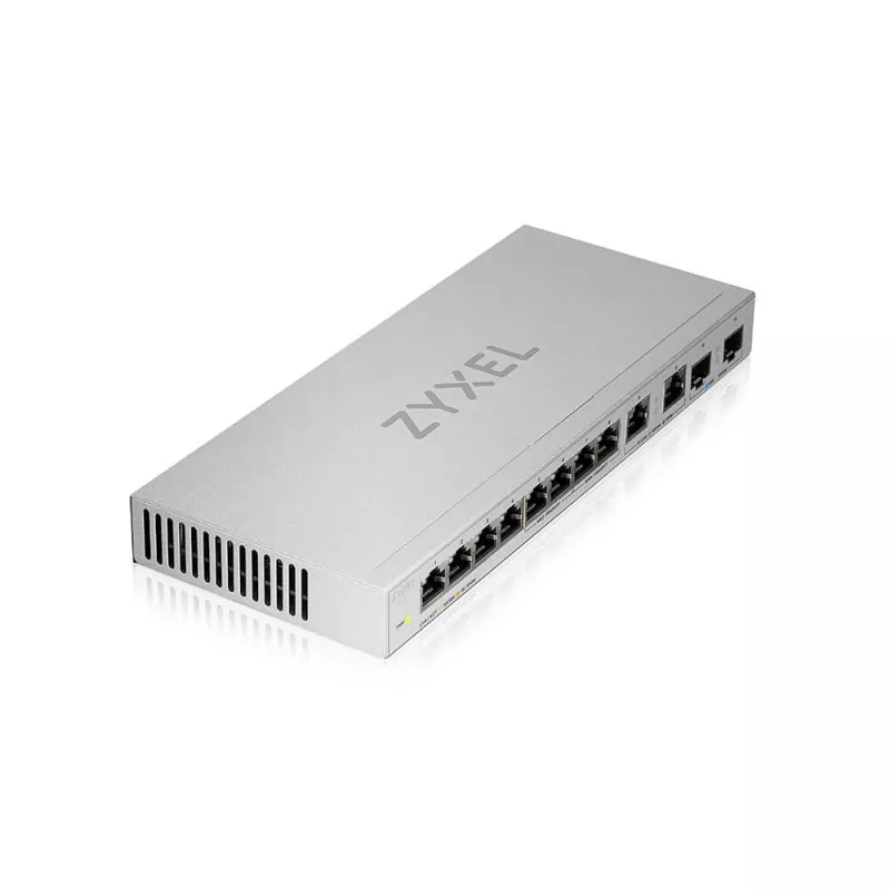 Switch de rede Zyxel XGS1010-12-ZZ0102F não gerido Gigabit Ethernet (10/100/1000) cinzento