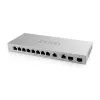 Switch de rede Zyxel XGS1010-12-ZZ0102F não gerido Gigabit Ethernet (10/100/1000) cinzento
