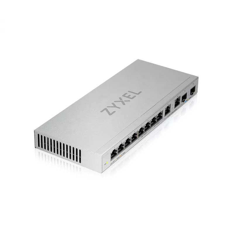 Switch de rede Zyxel XGS1010-12-ZZ0102F não gerido Gigabit Ethernet (10/100/1000) cinzento