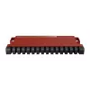 Router com fios MikroTik L009UiGS-RM — 8x RJ-45, 2,5 Gigabit Ethernet, 1x SFP, 1x USB, CPU 800 MHz, 512 MB RAM, vermelho