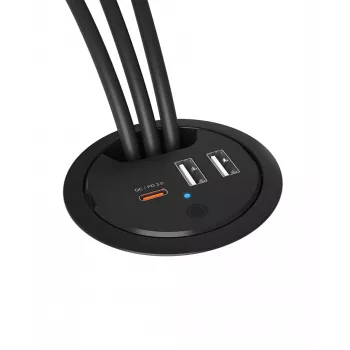 Carregador USB de secretária ICY BOX com Power Delivery e Quick Charge