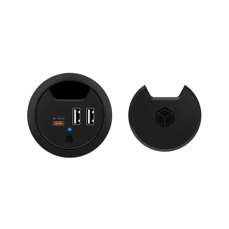 Carregador USB de secretária ICY BOX com Power Delivery e Quick Charge