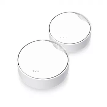 Sistema Mesh Wi-Fi 6 TP-Link AX3000 Whole Home com PoE, Branco, Interno, sistema Mesh, 420 m², banda dupla (2,4 GHz / 5 GHz), Wi-Fi 6 (802.11ax)