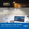 Lâmpada inteligente TP-Link Tapo, Multicolor, Matter, lâmpada inteligente, Wi-Fi/Bluetooth, Branco, 802.11b, 802.11g, Wi-Fi 4 (802.11n), WPA-PSK, WPA2-PSK, WPA3-SAE, LED