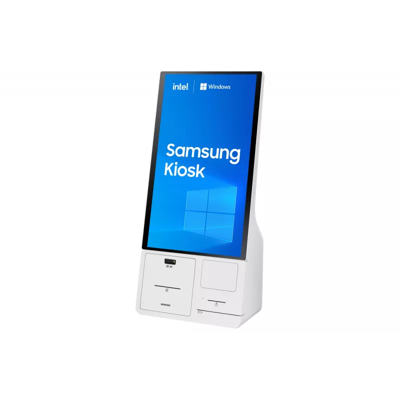Samsung KM24C-3 LH24KMC3BGCXEN quiosque, 61 cm (24 polegadas) Full HD 1920x1080 ecrã tátil mate, 250 cd/m², Intel Core i3, 256 GB flash, Windows 10 IoT Enterprise, 16/7
