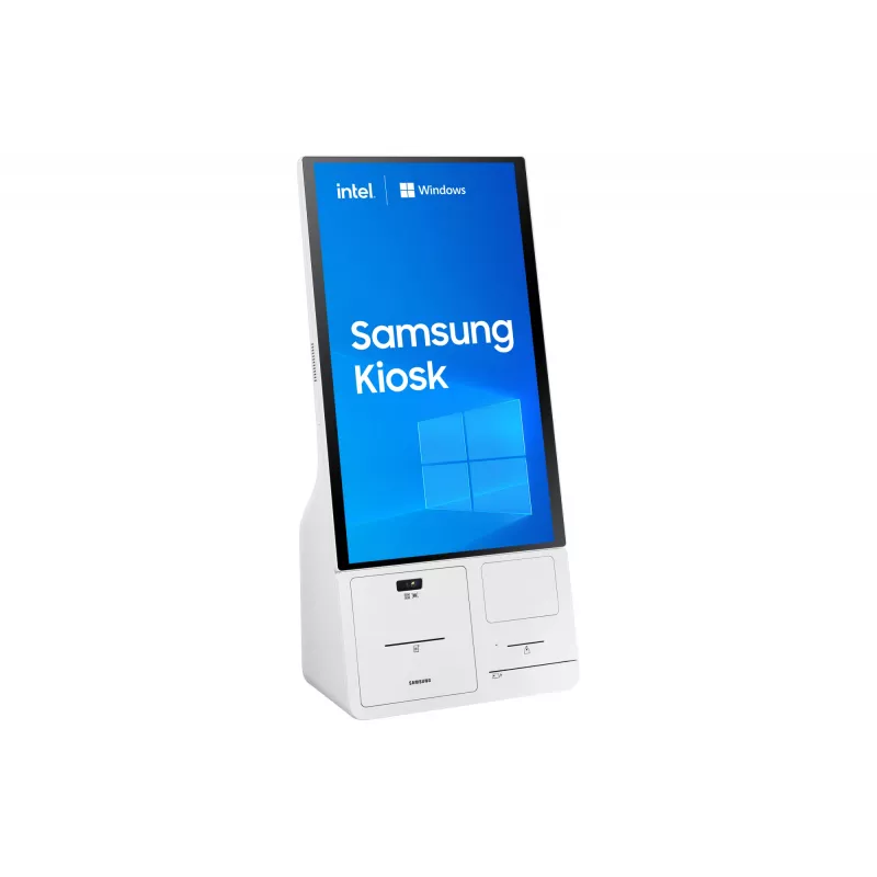 Samsung KM24C-3 LH24KMC3BGCXEN quiosque, 61 cm (24 polegadas) Full HD 1920x1080 ecrã tátil mate, 250 cd/m², Intel Core i3, 256 GB flash, Windows 10 IoT Enterprise, 16/7