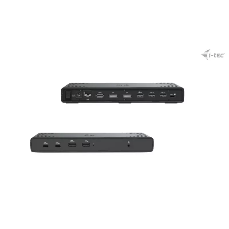 Estação de acoplamento i-tec USB-C Triple Display Gen 2 Power Delivery 100W Com fios 3.2