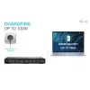 Estação de acoplamento i-tec USB-C Triple Display Gen 2 Power Delivery 100W Com fios 3.2