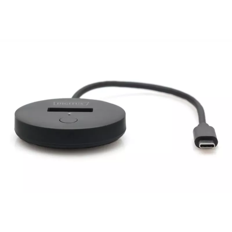 Estação de acoplamento DIGITUS NVMe/SATA – USB3.2 Gen2 Type-C NVMe e SSD SATA
