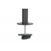 Suporte de monitor DIGITUS vertical 17–32 polegadas, máx. 8 kg por monitor, fixação à mesa ou passagem pela mesa