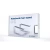 Suporte para portátil Gembird NBS-D1-01 Alumínio Prateado para portáteis até 39,6 cm (15,6 polegadas), capacidade de carga 5 kg