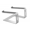 Suporte para portátil Gembird NBS-D1-01 Alumínio Prateado para portáteis até 39,6 cm (15,6 polegadas), capacidade de carga 5 kg