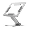 Suporte para portátil Gembird NBS-D1-03 Prateado Alumínio para até 39,6 cm (15,6 polegadas), dobrável, altura 60 mm, carga máx. 5 kg