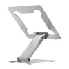 Suporte para portátil Gembird NBS-D1-03 Prateado Alumínio para até 39,6 cm (15,6 polegadas), dobrável, altura 60 mm, carga máx. 5 kg
