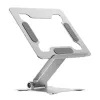 Suporte para portátil Gembird NBS-D1-03 Prateado Alumínio para até 39,6 cm (15,6 polegadas), dobrável, altura 60 mm, carga máx. 5 kg