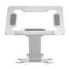 Suporte para portátil Gembird NBS-D1-03 Prateado Alumínio para até 39,6 cm (15,6 polegadas), dobrável, altura 60 mm, carga máx. 5 kg
