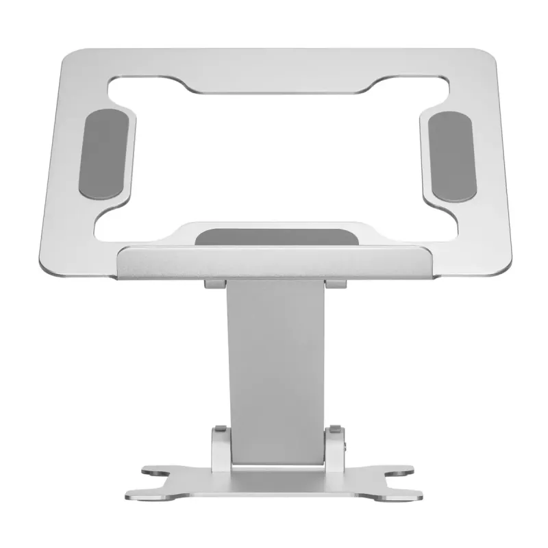 Suporte para portátil Gembird NBS-D1-03 Prateado Alumínio para até 39,6 cm (15,6 polegadas), dobrável, altura 60 mm, carga máx. 5 kg