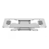 Suporte para portátil Gembird NBS-D1-03 Prateado Alumínio para até 39,6 cm (15,6 polegadas), dobrável, altura 60 mm, carga máx. 5 kg