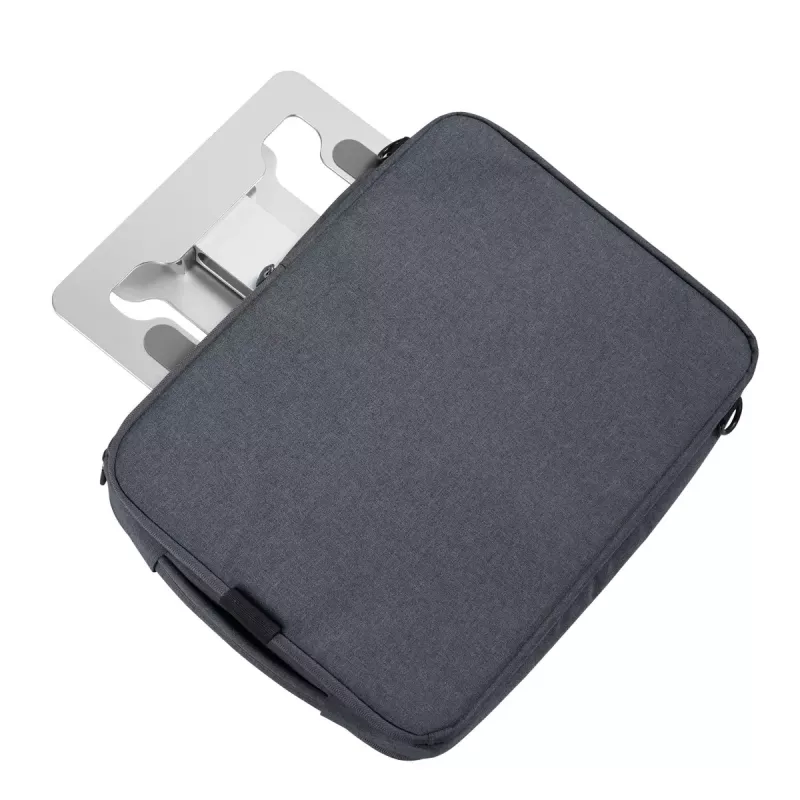 Suporte para portátil Gembird NBS-D1-03 Prateado Alumínio para até 39,6 cm (15,6 polegadas), dobrável, altura 60 mm, carga máx. 5 kg