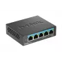Switch de secretária D-Link 5 portas 2.5G Multi-Gigabit Não gerido L2 5x2.5G portas