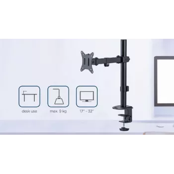 Suporte de secretária GEMBIRD para um monitor, 17–32 polegadas