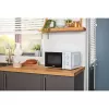 Beko MOC20100WFB micro-ondas solo, 700 W, 20 l, prato rotativo de 24,5 cm, comando mecânico, branco
