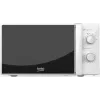 Beko MOC20100WFB micro-ondas solo, 700 W, 20 l, prato rotativo de 24,5 cm, comando mecânico, branco