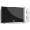 Beko MOC20100WFB micro-ondas solo, 700 W, 20 l, prato rotativo de 24,5 cm, comando mecânico, branco