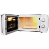 Beko MOC20100WFB micro-ondas solo, 700 W, 20 l, prato rotativo de 24,5 cm, comando mecânico, branco