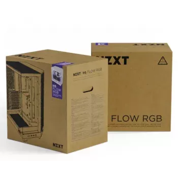 Caixa de PC NZXT H6 Air Flow Midi Tower preto
