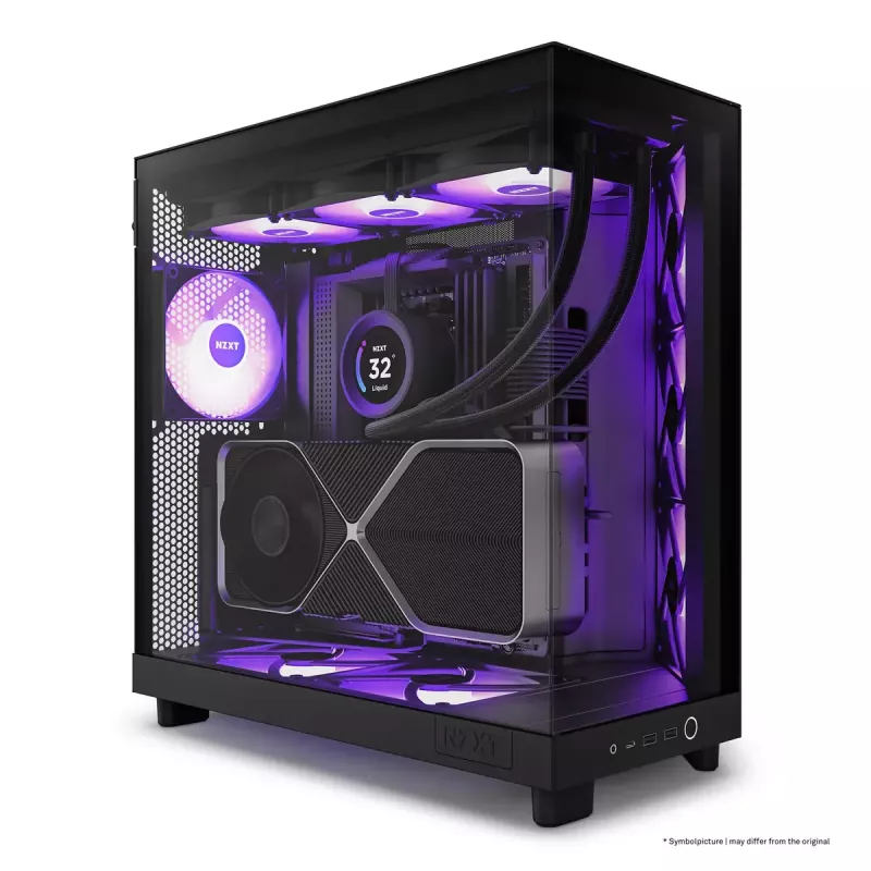 Caixa de PC NZXT H6 Air Flow Midi Tower preto