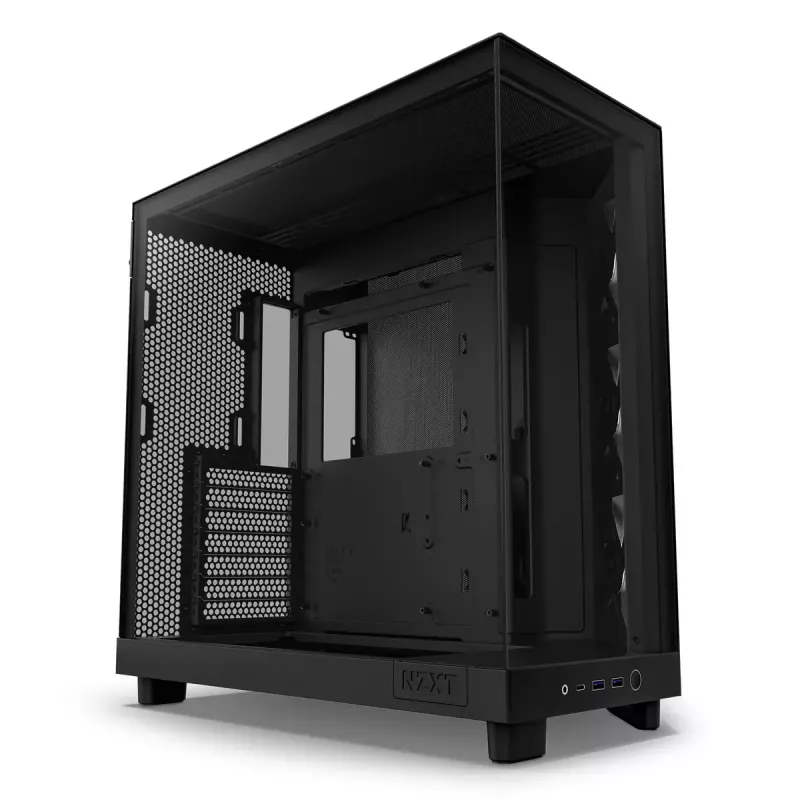 Caixa de PC NZXT H6 Air Flow Midi Tower preto