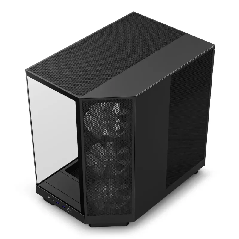 Caixa de PC NZXT H6 Air Flow Midi Tower preto