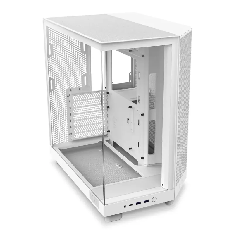 Caixa de PC NZXT H6 Air Flow Midi Tower branco