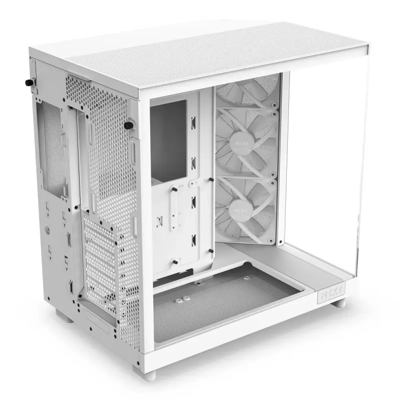 Caixa de PC NZXT H6 Air Flow Midi Tower branco