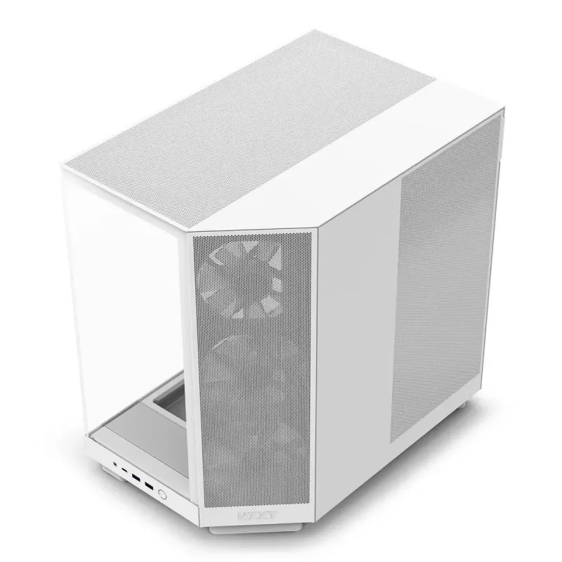 Caixa de PC NZXT H6 Air Flow Midi Tower branco