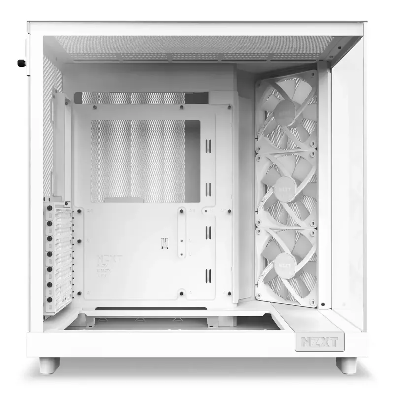 Caixa de PC NZXT H6 Air Flow Midi Tower branco