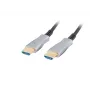 Cabo HDMI LANBERG M/m V2.0 Optical Aoc - 10m preto