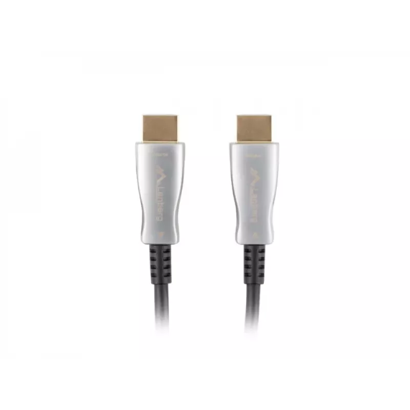 Cabo HDMI LANBERG M/m V2.0 Optical Aoc - 10m preto